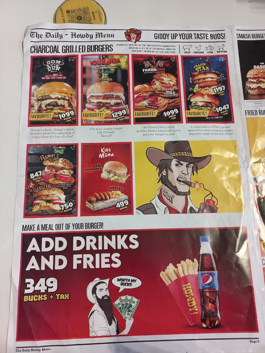 Menu Howdy Emporium Mall-2