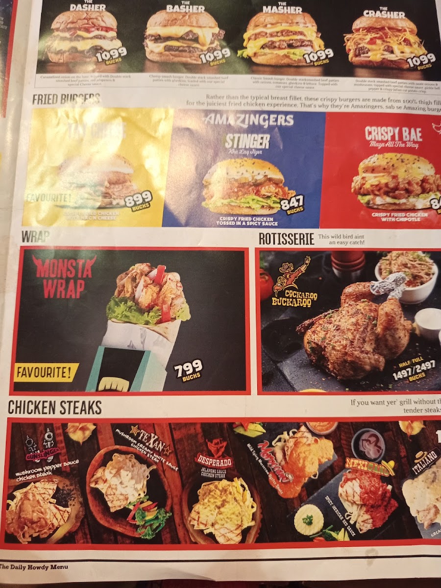 Menu Howdy Emporium Mall-4